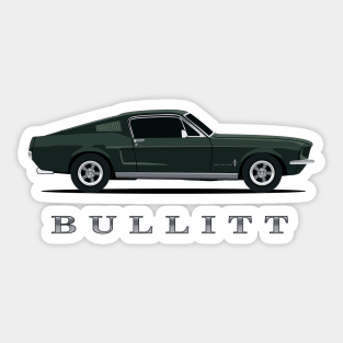 Mustang Bullitt Sticker